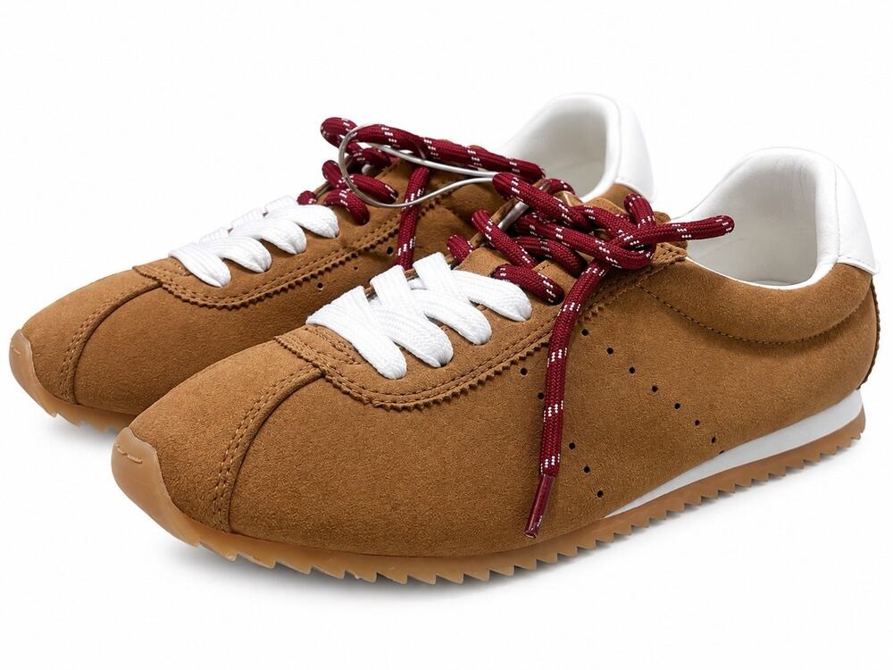 Universal Thread Women’s Size 6.5 Brown Suede Retro Lace Up Sneakers NWT